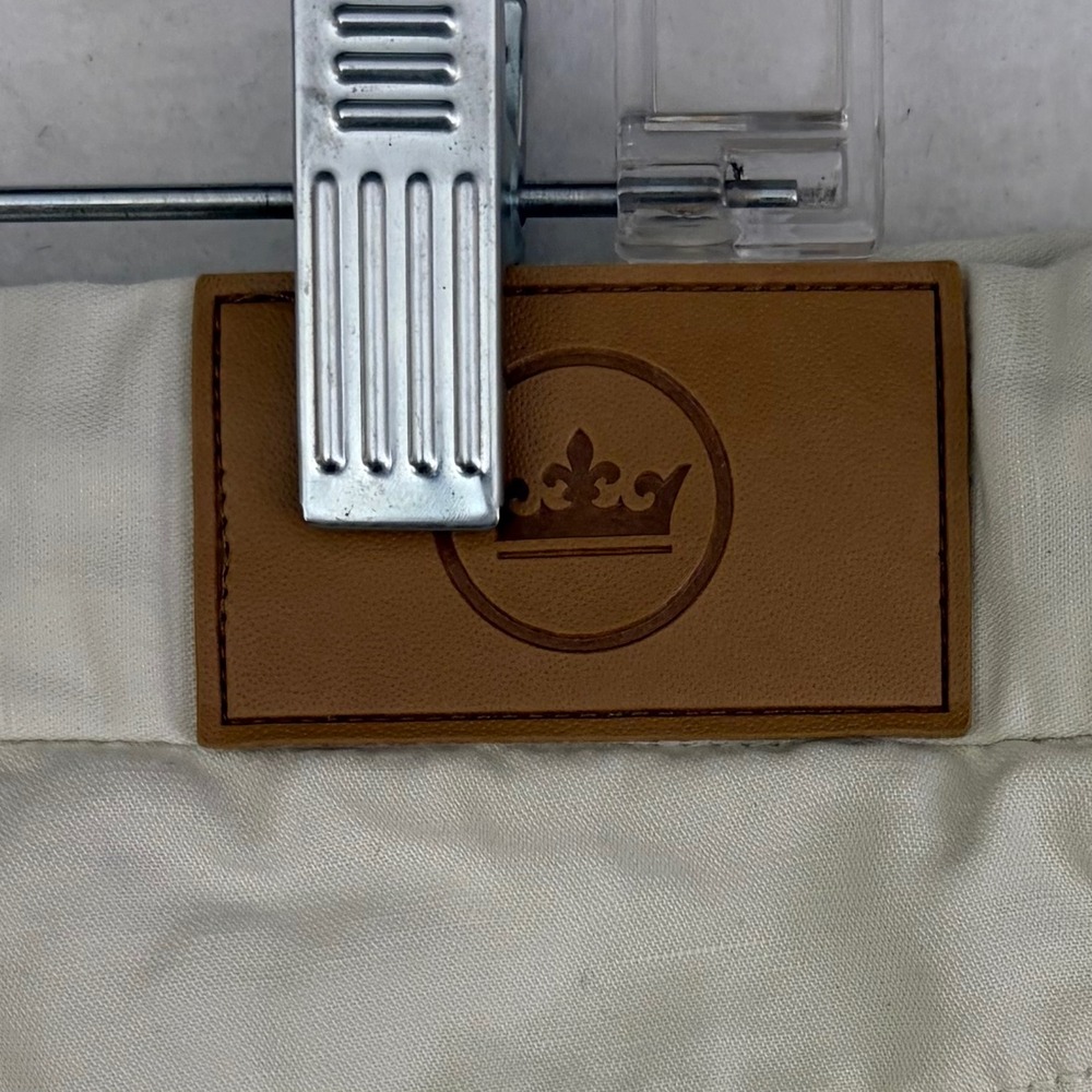 Peter Millar Seaside Men's Linen Cotton 5 Pocket Pants Casual Chino 36x33 White - Picture 5 of 10
